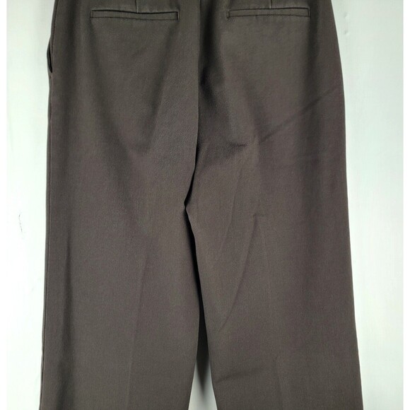 PLST JAPAN Womens Pants Brown Cropped Size L (28" x 27") Relaxed Fit High Rise - Picture 10 of 14